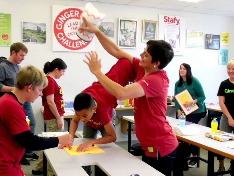 Indian Players Celebrating Ginger Leap Challenge Community Event
