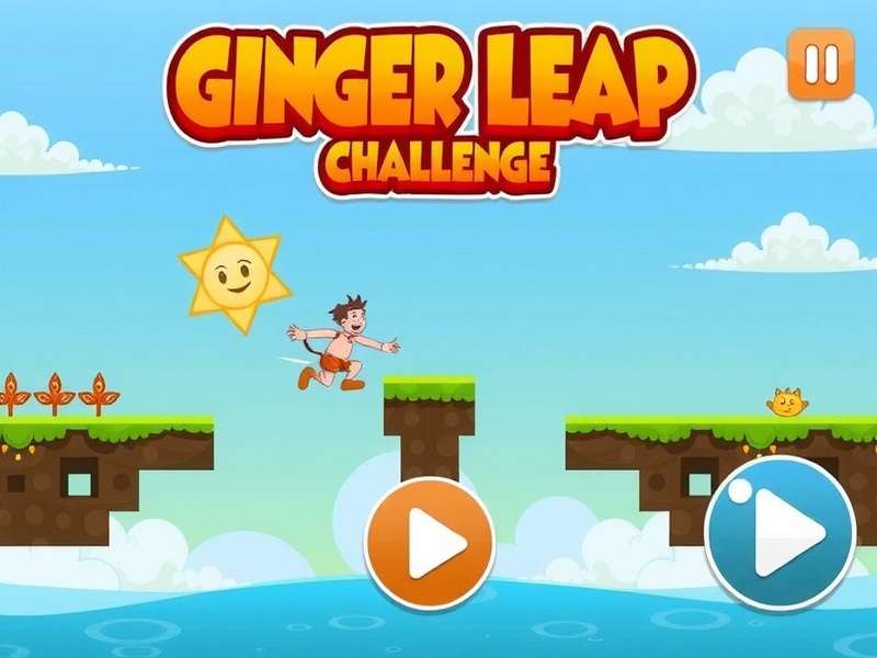 Ginger Leap Challenge in Action Ginger Leap Challenge Gameplay Screenshot